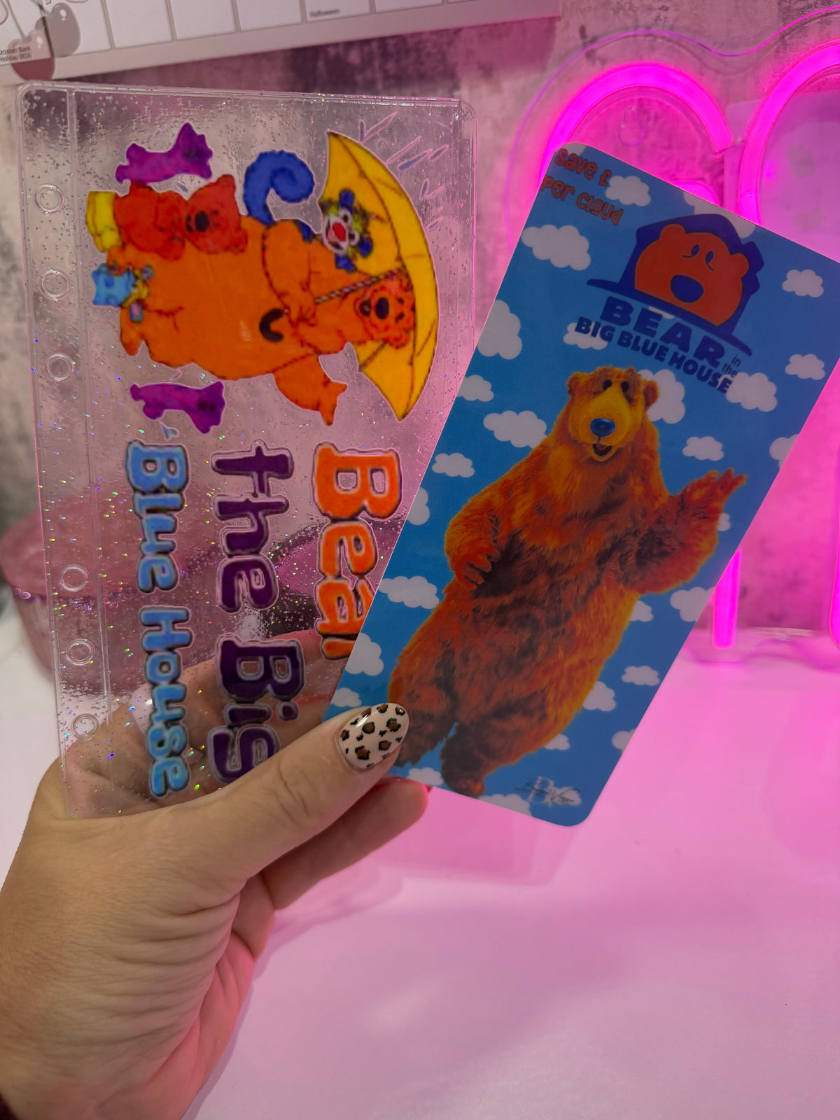 Bear in the big blue house Fiver Friday, Happily Ever After Glitter Wallets & Savings Challenge