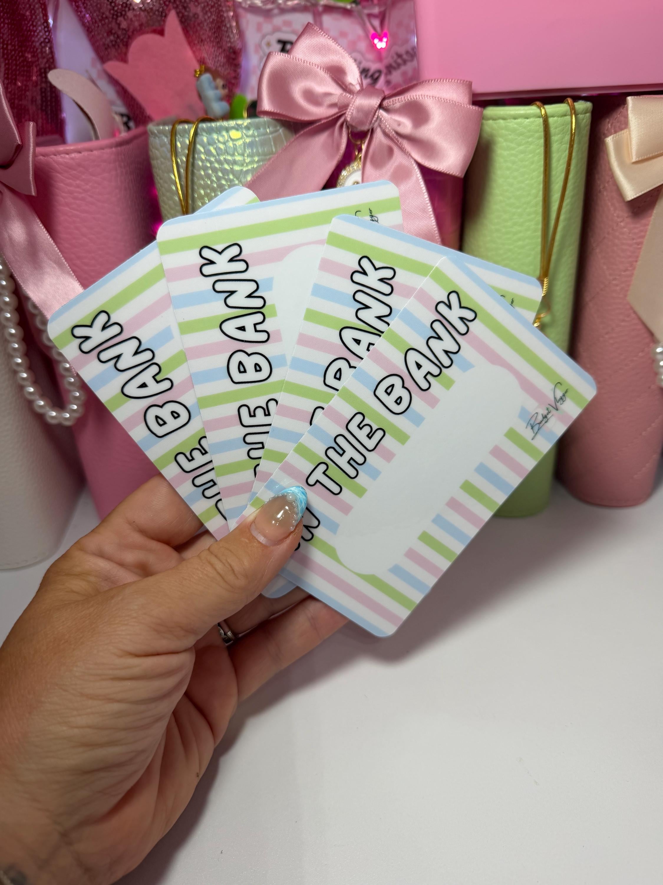 placeholders : cash stuffing budget Vlogger collection