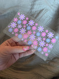 Flowers – A6 Glitter Savings Wallet