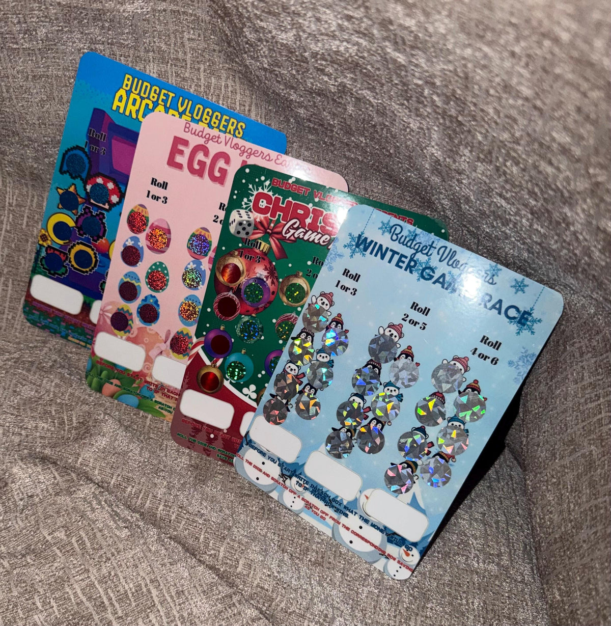 Budget Vlogger Race – Cash Stuffing Game
