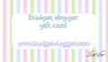 Budget vlogger gift card