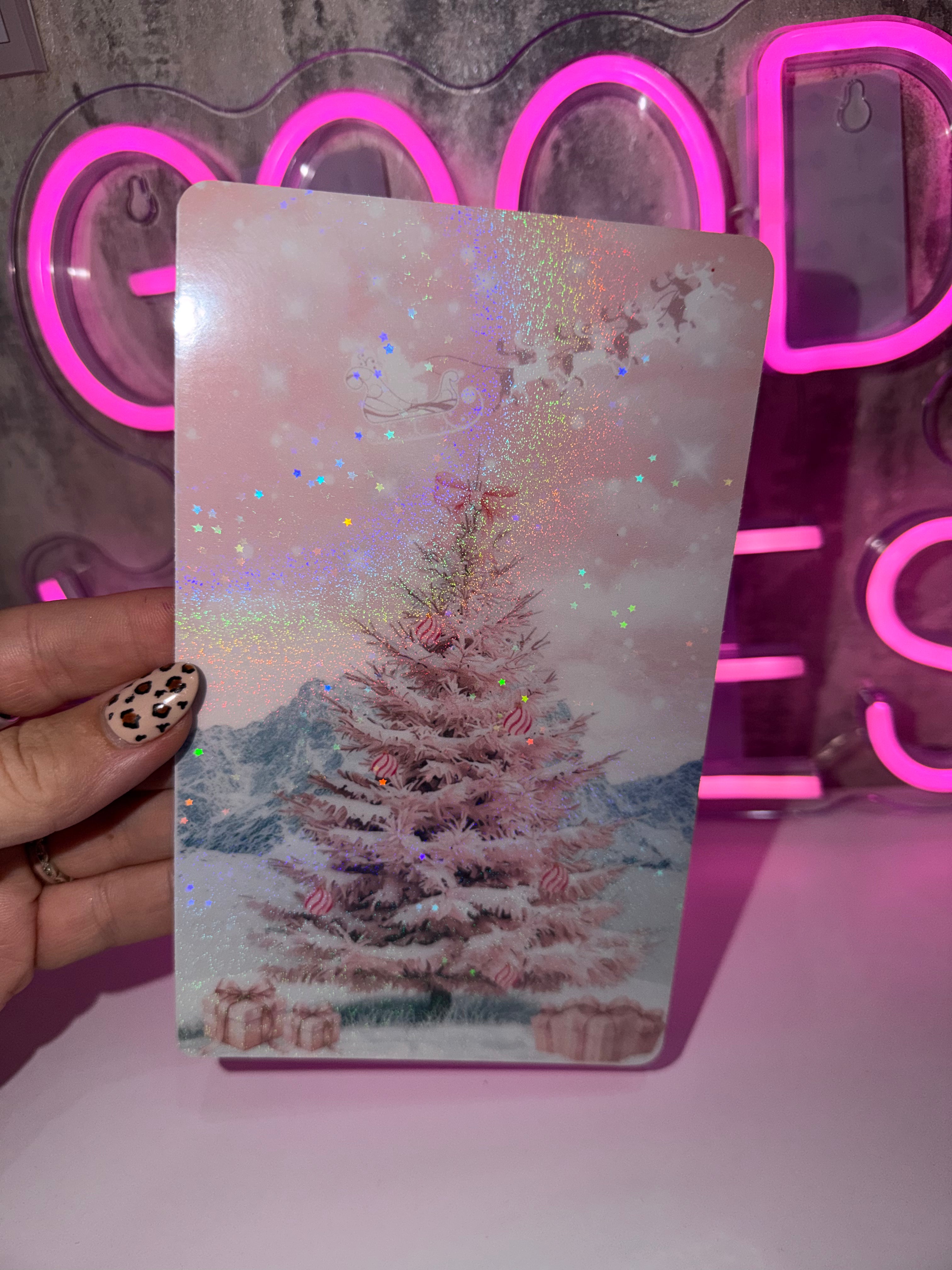 Pink Christmas  - A6 Cash Stuffing Dashboard