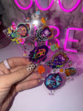 Neon Halloween : uvdtf zipless glitter envelope
