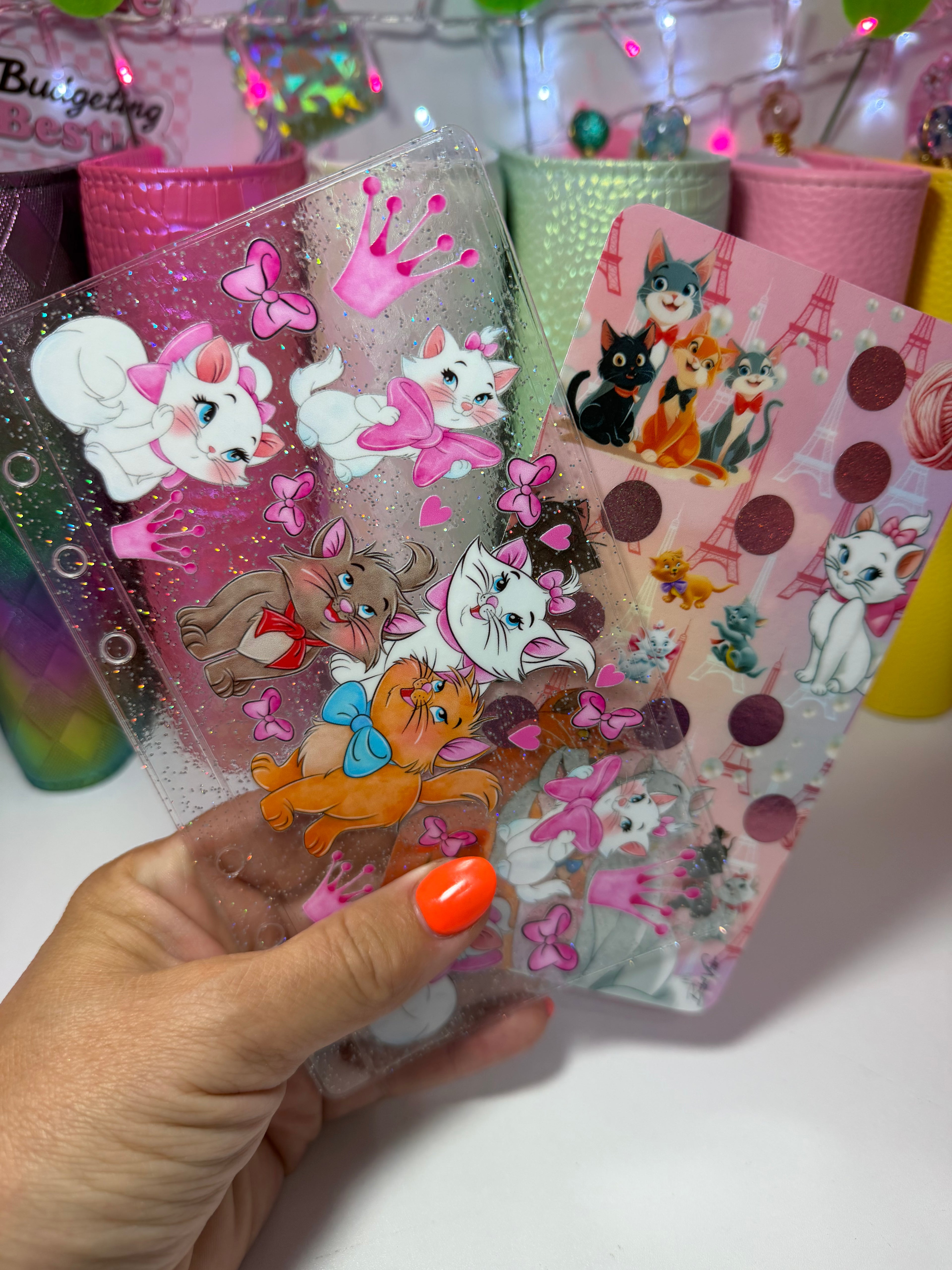 Happily Ever After Glitter Wallets & Savings Challenges