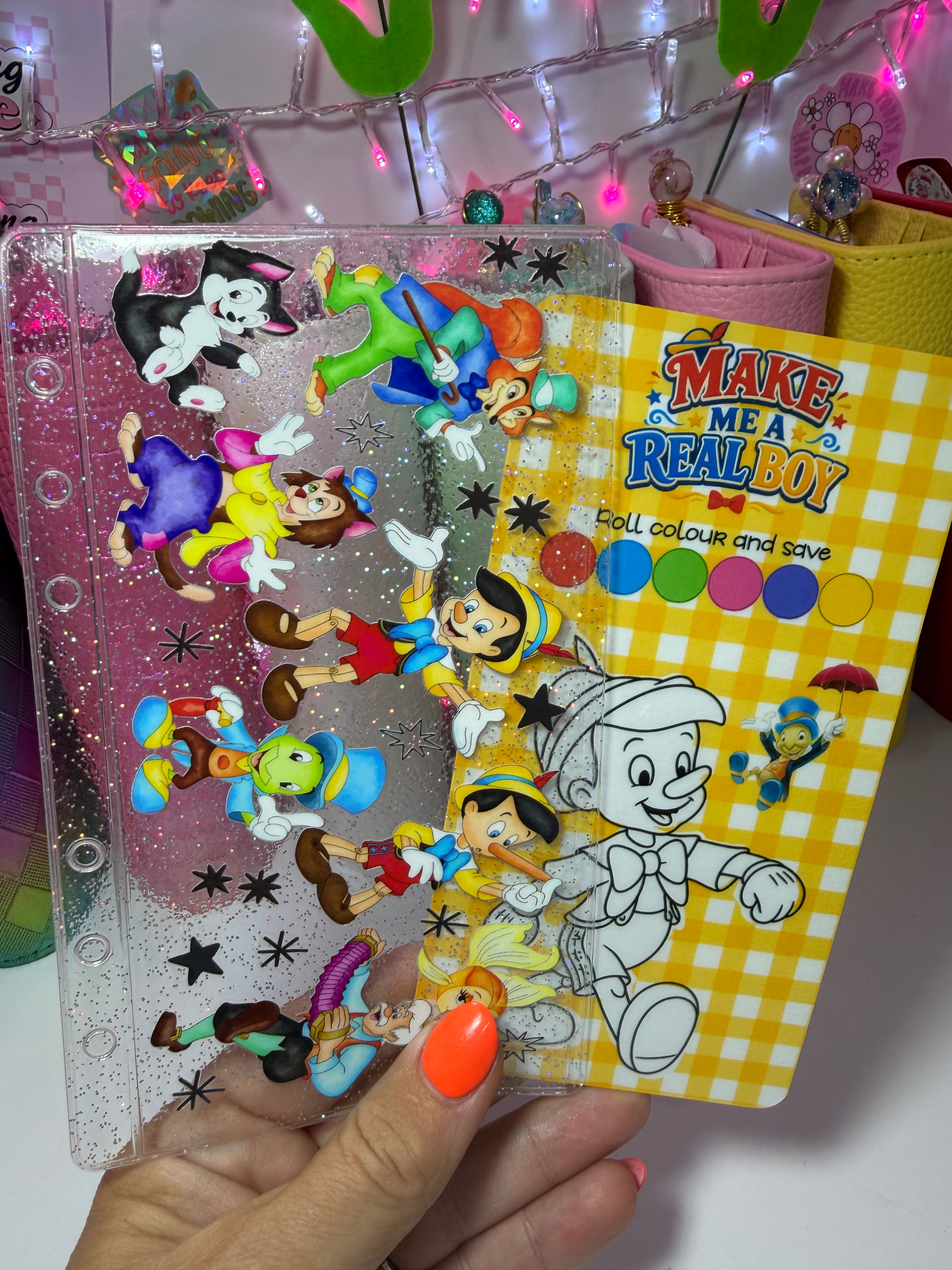 Happily Ever After Glitter Wallets & Savings Challenges