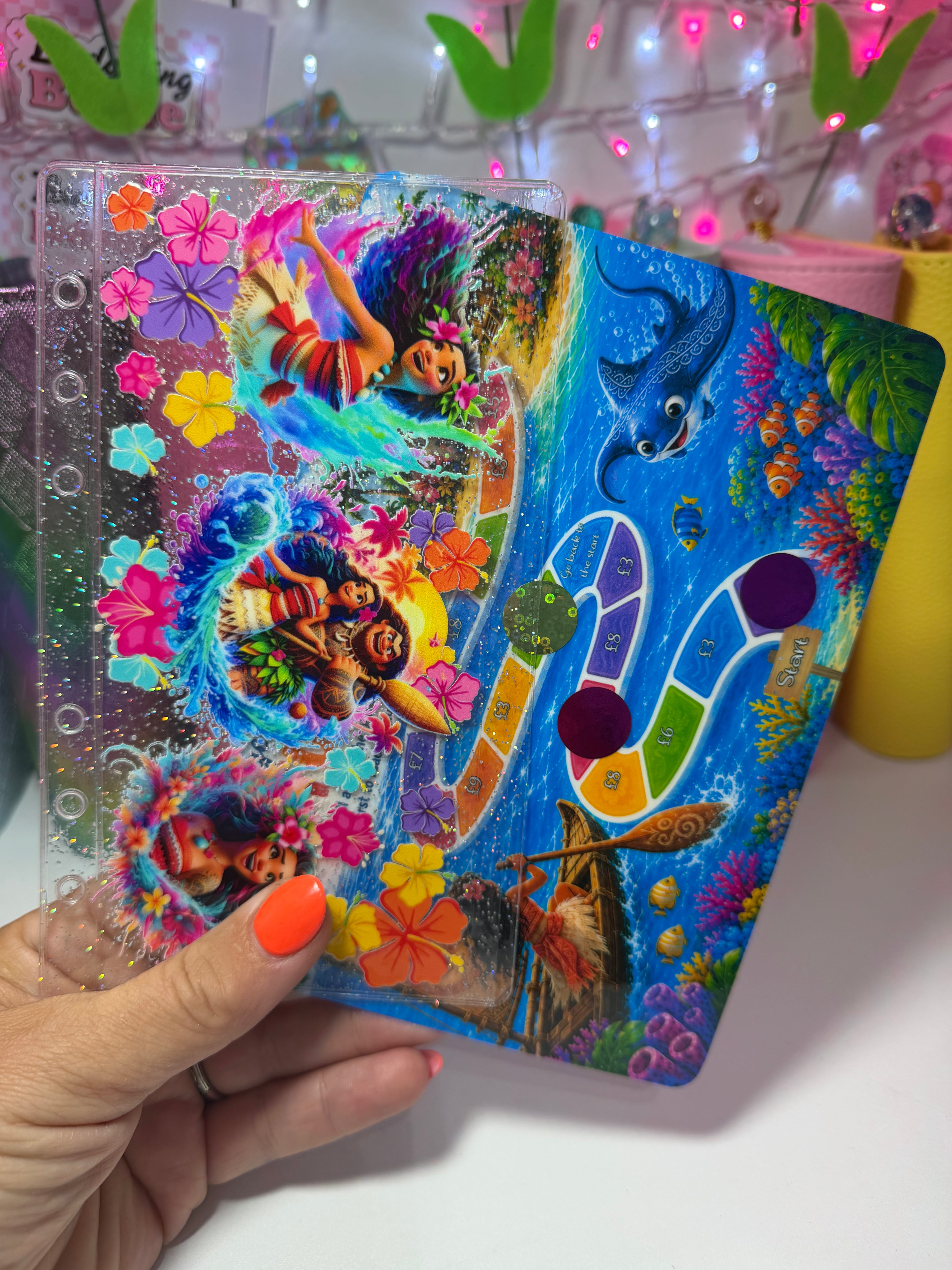 Happily Ever After Glitter Wallets & Savings Challenges