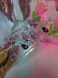 uvdtf zipless glitter envelope: Gamer girl
