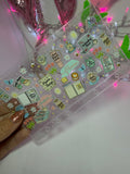 uvdtf zipless glitter envelope: Mama things