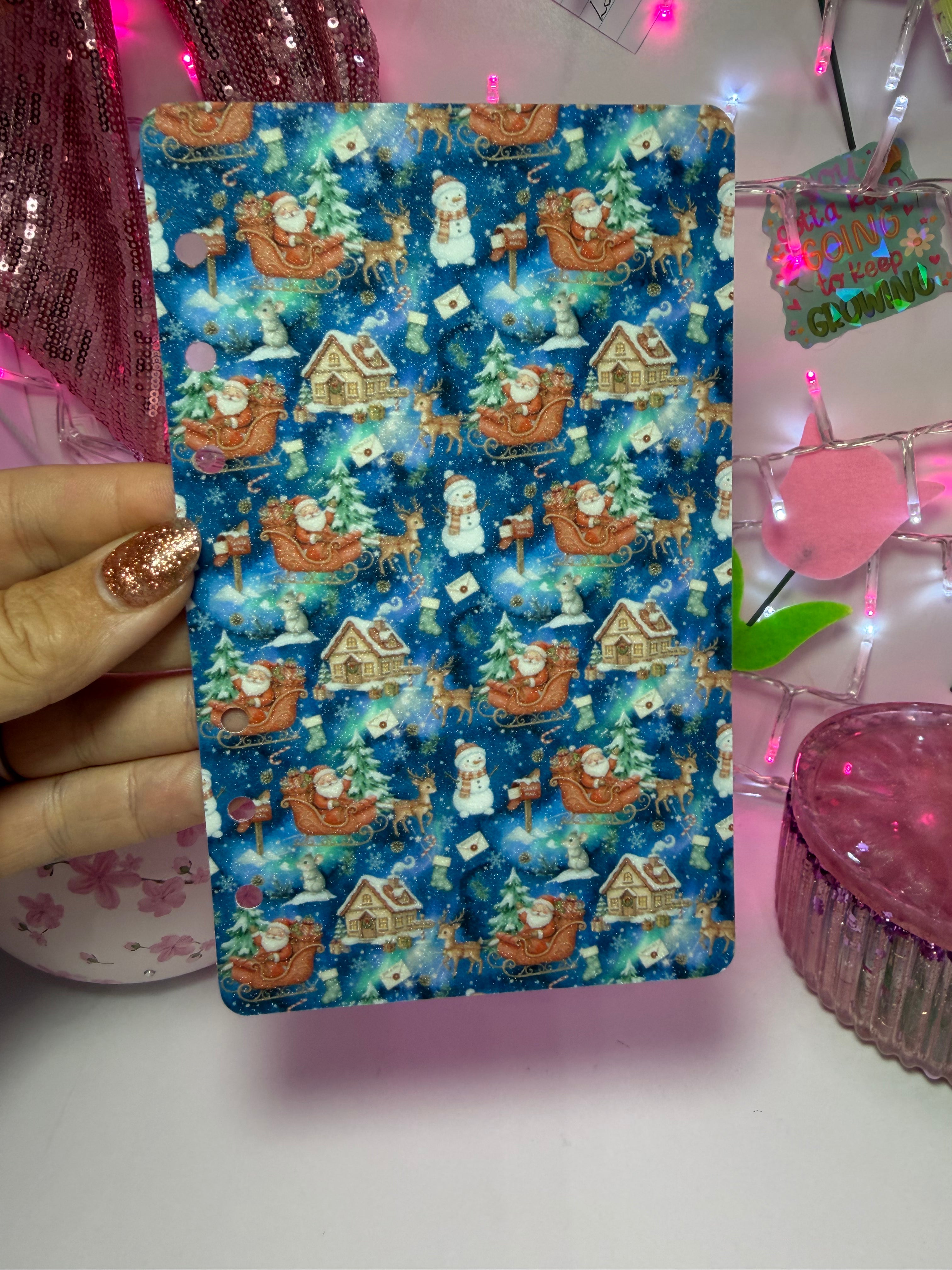 Traditional Christmas – A6 Cash Stuffing Dashboard