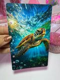 turtle in sea - A6 Cash Stuffing Dashboard