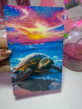 turtle on beach - A6 Cash Stuffing Dashboard