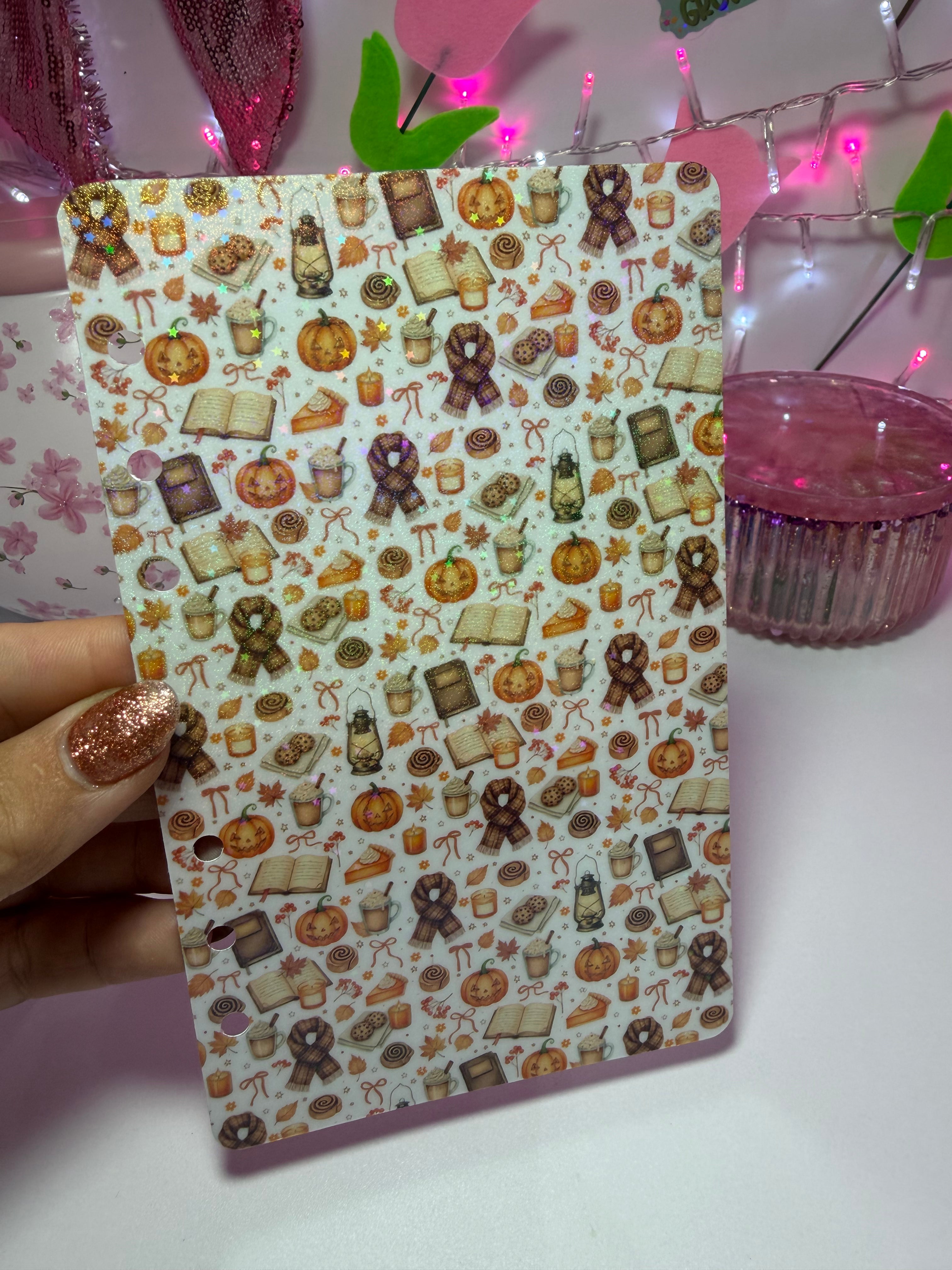 Pumpkin pages - A6 Cash Stuffing Dashboard