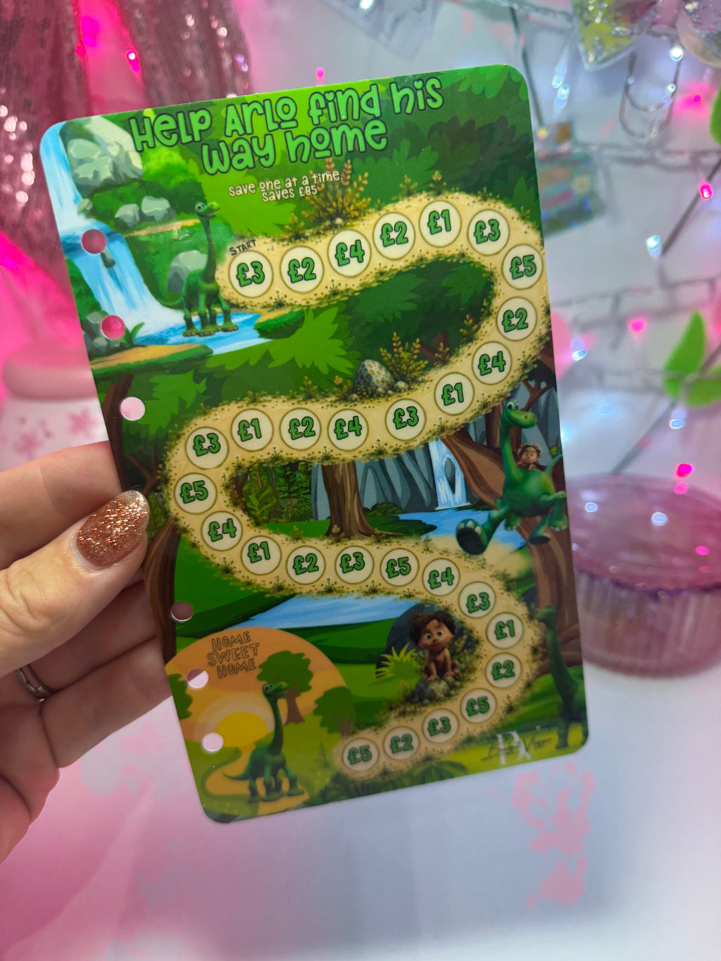 Fiver Friday, Happily Ever After Glitter Wallets & Savings Challenges (ARLO)