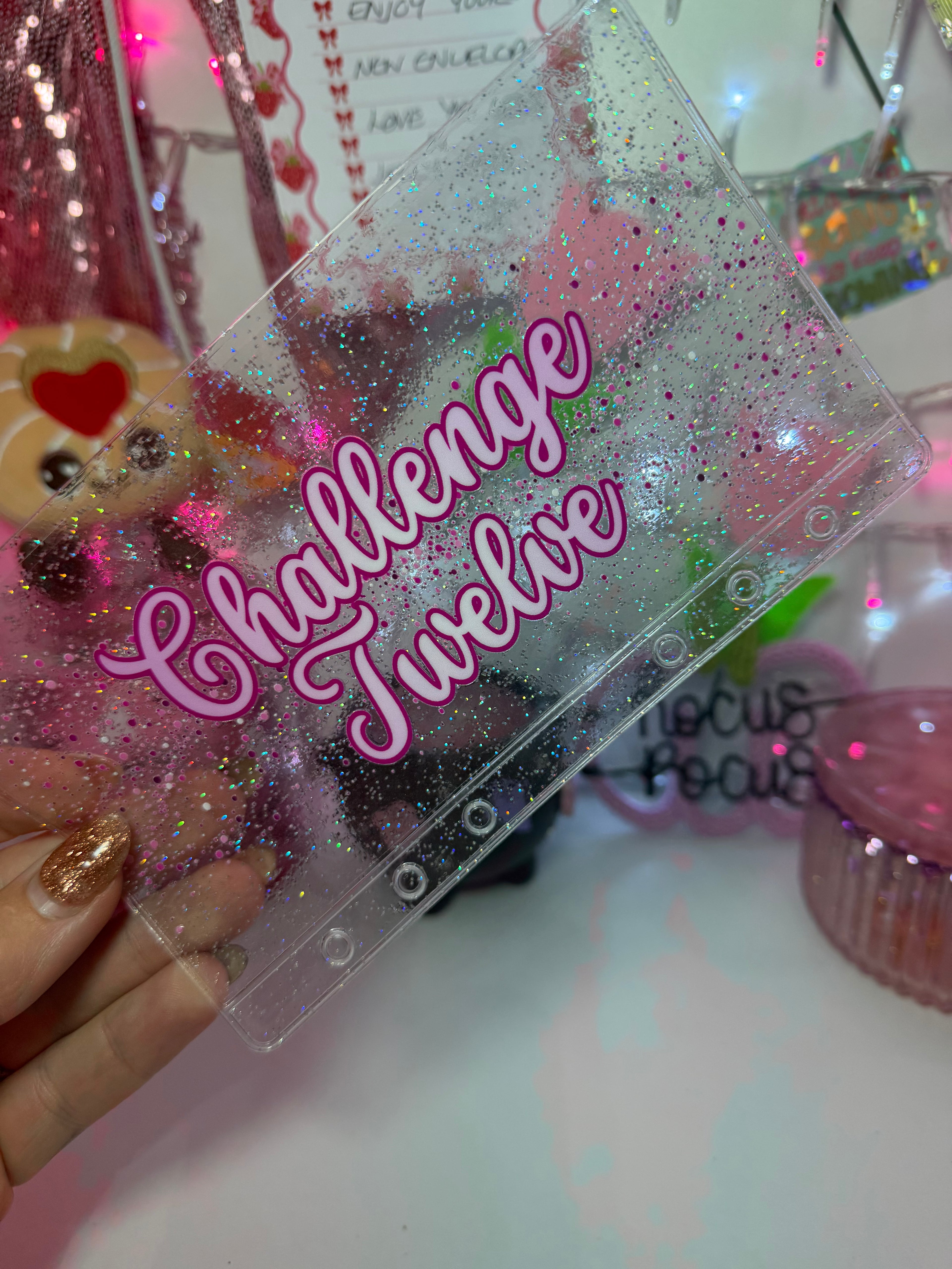 challenge pink : uvdtf envelopes