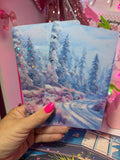 White & Pink Christmas – A6 Cash Stuffing Dashboard