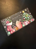 Just a Girl – A6 Glitter Zipless Savings Wallet
