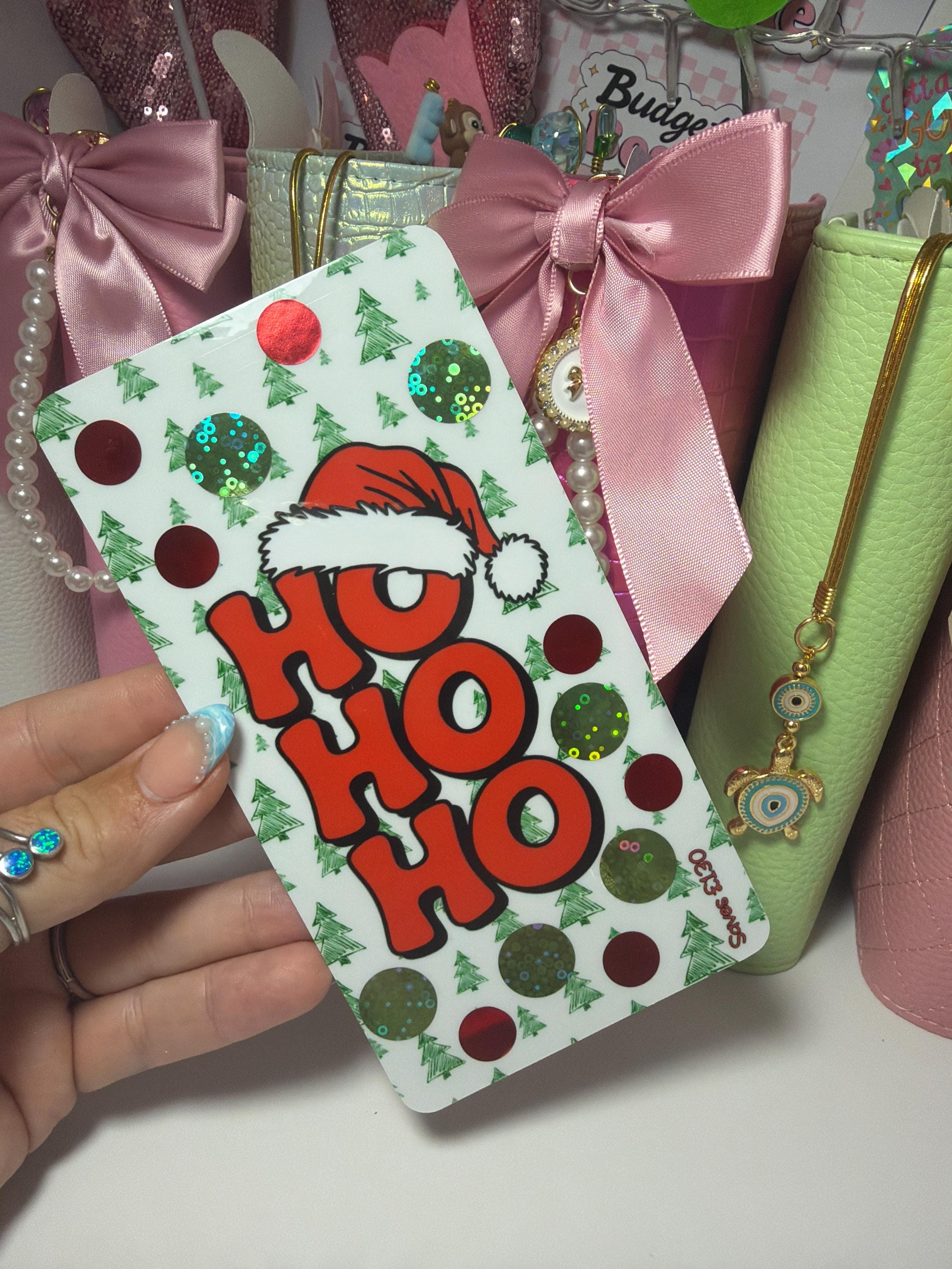 Ho Ho Ho Scratch & Save – A6 Laminated Savings Challenge