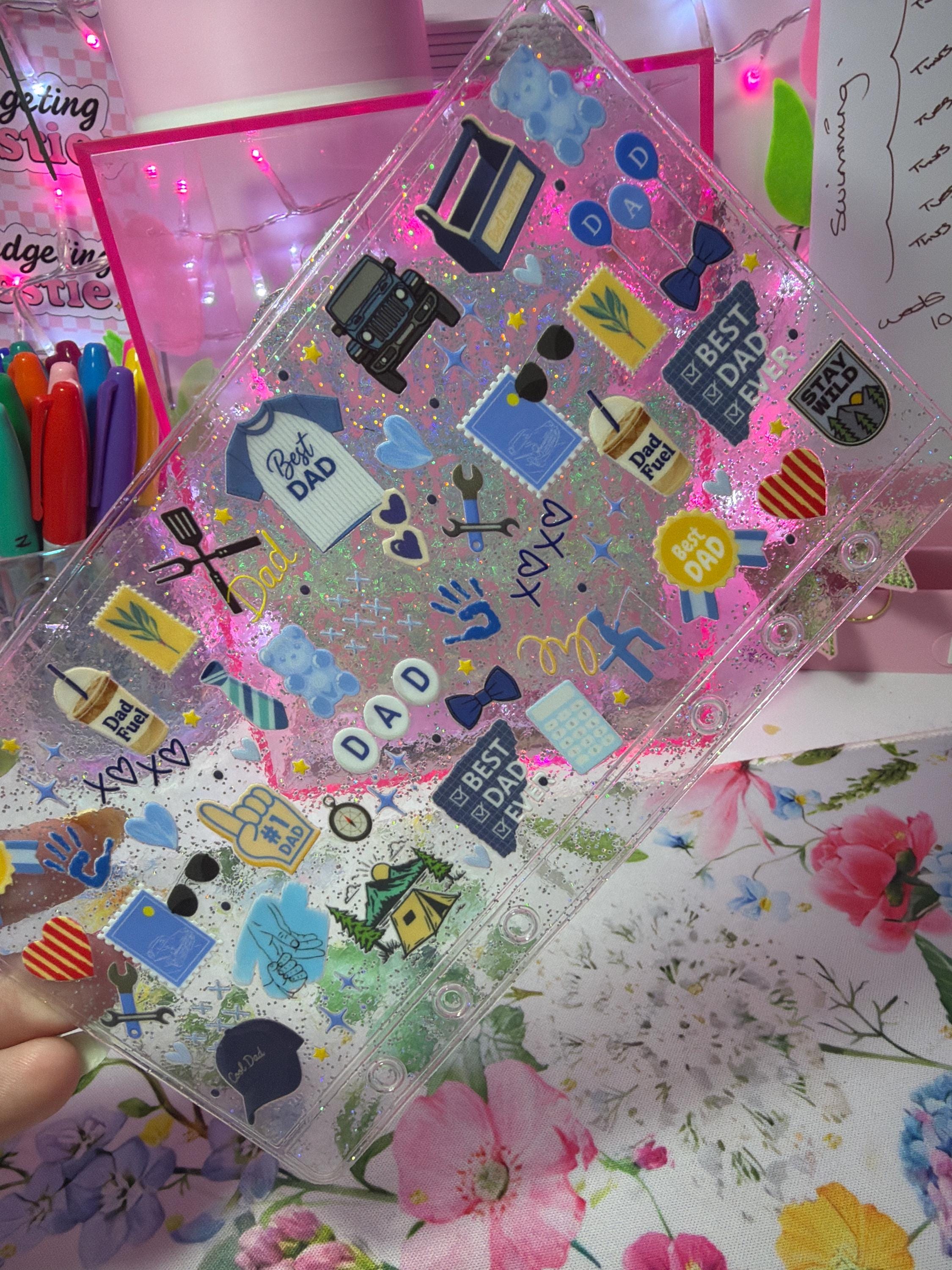 Dad – A6 Glitter Zipless Savings Wallet