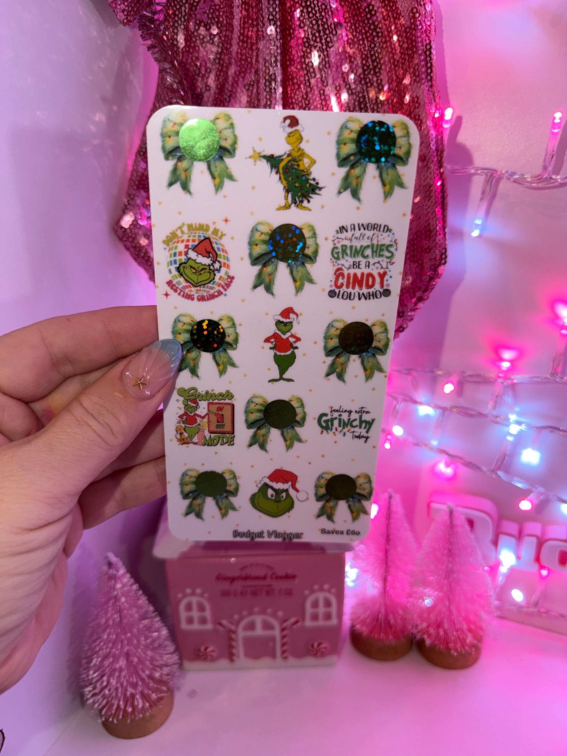 Christmas whooo  collection | budget trackers for cash stuffing
